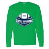 Heavy Cotton 100% Cotton Long Sleeve T Shirt Thumbnail