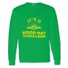Heavy Cotton 100% Cotton Long Sleeve T Shirt Thumbnail
