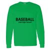 Heavy Cotton 100% Cotton Long Sleeve T Shirt Thumbnail
