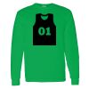 Heavy Cotton 100% Cotton Long Sleeve T Shirt Thumbnail