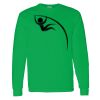 Heavy Cotton 100% Cotton Long Sleeve T Shirt Thumbnail