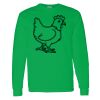Heavy Cotton 100% Cotton Long Sleeve T Shirt Thumbnail
