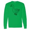 Heavy Cotton 100% Cotton Long Sleeve T Shirt Thumbnail