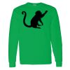 Heavy Cotton 100% Cotton Long Sleeve T Shirt Thumbnail