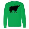 Heavy Cotton 100% Cotton Long Sleeve T Shirt Thumbnail
