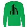 Heavy Cotton 100% Cotton Long Sleeve T Shirt Thumbnail