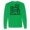 Heavy Cotton 100% Cotton Long Sleeve T Shirt Thumbnail