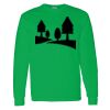 Heavy Cotton 100% Cotton Long Sleeve T Shirt Thumbnail