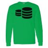 Heavy Cotton 100% Cotton Long Sleeve T Shirt Thumbnail
