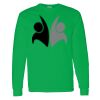 Heavy Cotton 100% Cotton Long Sleeve T Shirt Thumbnail