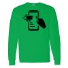 Heavy Cotton 100% Cotton Long Sleeve T Shirt Thumbnail