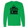 Heavy Cotton 100% Cotton Long Sleeve T Shirt Thumbnail