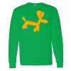 Heavy Cotton 100% Cotton Long Sleeve T Shirt Thumbnail
