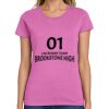 Ladies Heavy Cotton 100% Cotton T Shirt Thumbnail