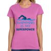 Ladies Heavy Cotton 100% Cotton T Shirt Thumbnail