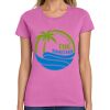 Ladies Heavy Cotton 100% Cotton T Shirt Thumbnail