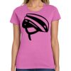 Ladies Heavy Cotton 100% Cotton T Shirt Thumbnail