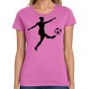Ladies Heavy Cotton 100% Cotton T Shirt Thumbnail