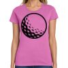 Ladies Heavy Cotton 100% Cotton T Shirt Thumbnail