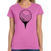 Ladies Heavy Cotton 100% Cotton T Shirt Thumbnail