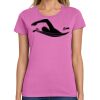Ladies Heavy Cotton 100% Cotton T Shirt Thumbnail