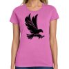 Ladies Heavy Cotton 100% Cotton T Shirt Thumbnail
