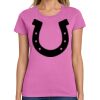 Ladies Heavy Cotton 100% Cotton T Shirt Thumbnail