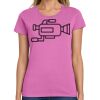 Ladies Heavy Cotton 100% Cotton T Shirt Thumbnail