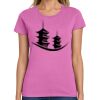 Ladies Heavy Cotton 100% Cotton T Shirt Thumbnail