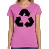 Ladies Heavy Cotton 100% Cotton T Shirt Thumbnail