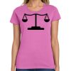 Ladies Heavy Cotton 100% Cotton T Shirt Thumbnail