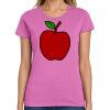 Ladies Heavy Cotton 100% Cotton T Shirt Thumbnail