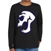 Youth Heavy Cotton 100% Cotton Long Sleeve T Shirt Thumbnail