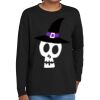 Youth Heavy Cotton 100% Cotton Long Sleeve T Shirt Thumbnail
