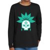 Youth Heavy Cotton 100% Cotton Long Sleeve T Shirt Thumbnail