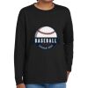 Youth Heavy Cotton 100% Cotton Long Sleeve T Shirt Thumbnail