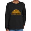 Youth Heavy Cotton 100% Cotton Long Sleeve T Shirt Thumbnail
