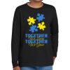 Youth Heavy Cotton 100% Cotton Long Sleeve T Shirt Thumbnail