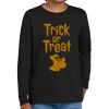 Youth Heavy Cotton 100% Cotton Long Sleeve T Shirt Thumbnail