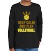 Youth Heavy Cotton 100% Cotton Long Sleeve T Shirt Thumbnail