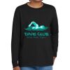 Youth Heavy Cotton 100% Cotton Long Sleeve T Shirt Thumbnail