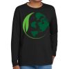 Youth Heavy Cotton 100% Cotton Long Sleeve T Shirt Thumbnail