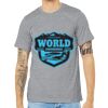 Unisex Heather CVC Short Sleeve Tee Thumbnail