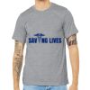 Unisex Heather CVC Short Sleeve Tee Thumbnail