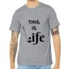 Unisex Heather CVC Short Sleeve Tee Thumbnail